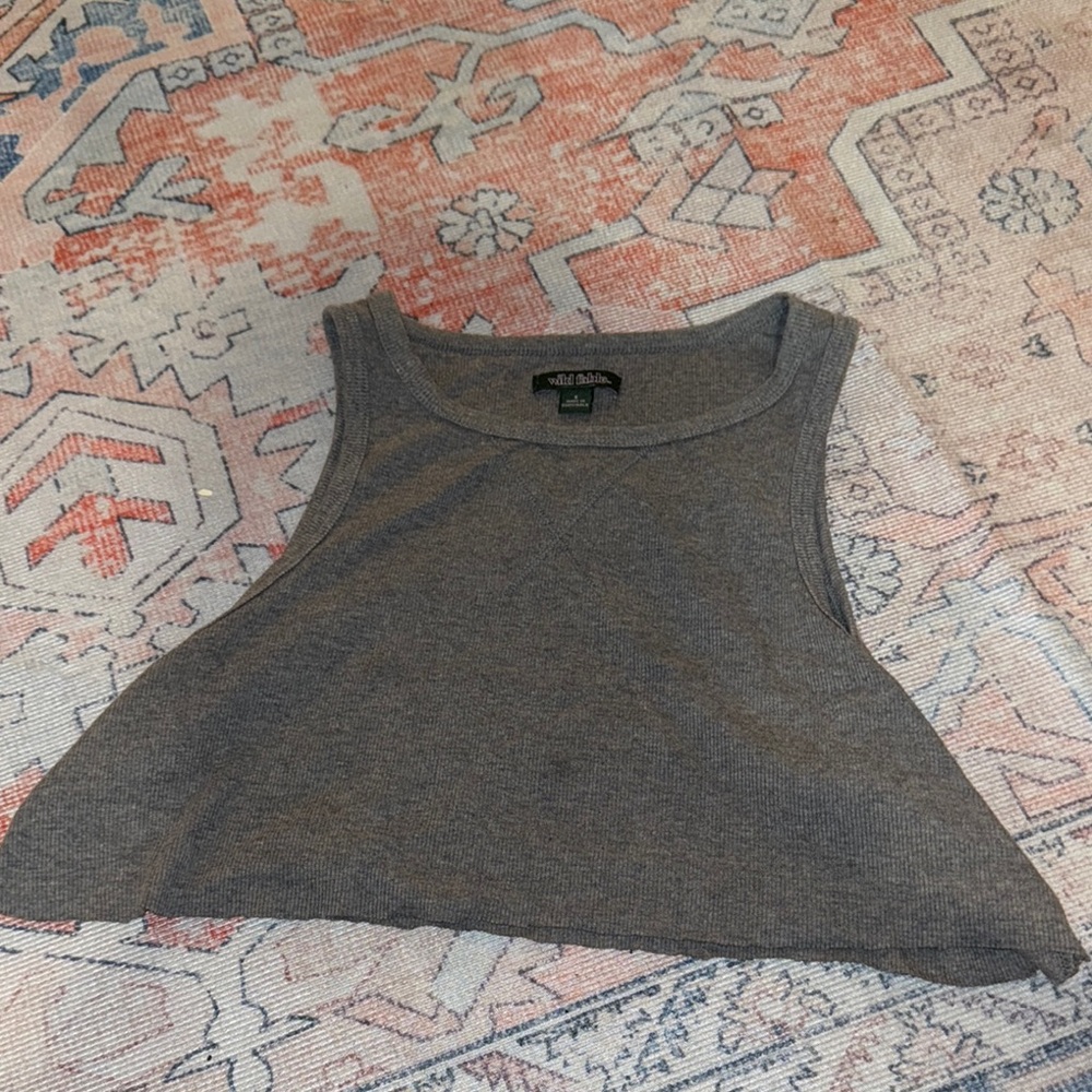 Wild Fable Charcoal Tank Top